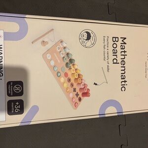 Wooden Mathematic Board - Multicolor